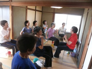 健康体操教室の様子